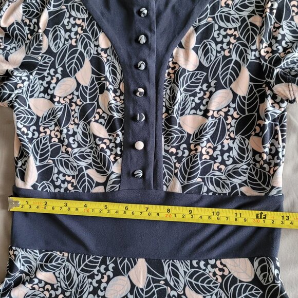 Max and Cleo A-line Foliage Dress - Picture 6 of 9